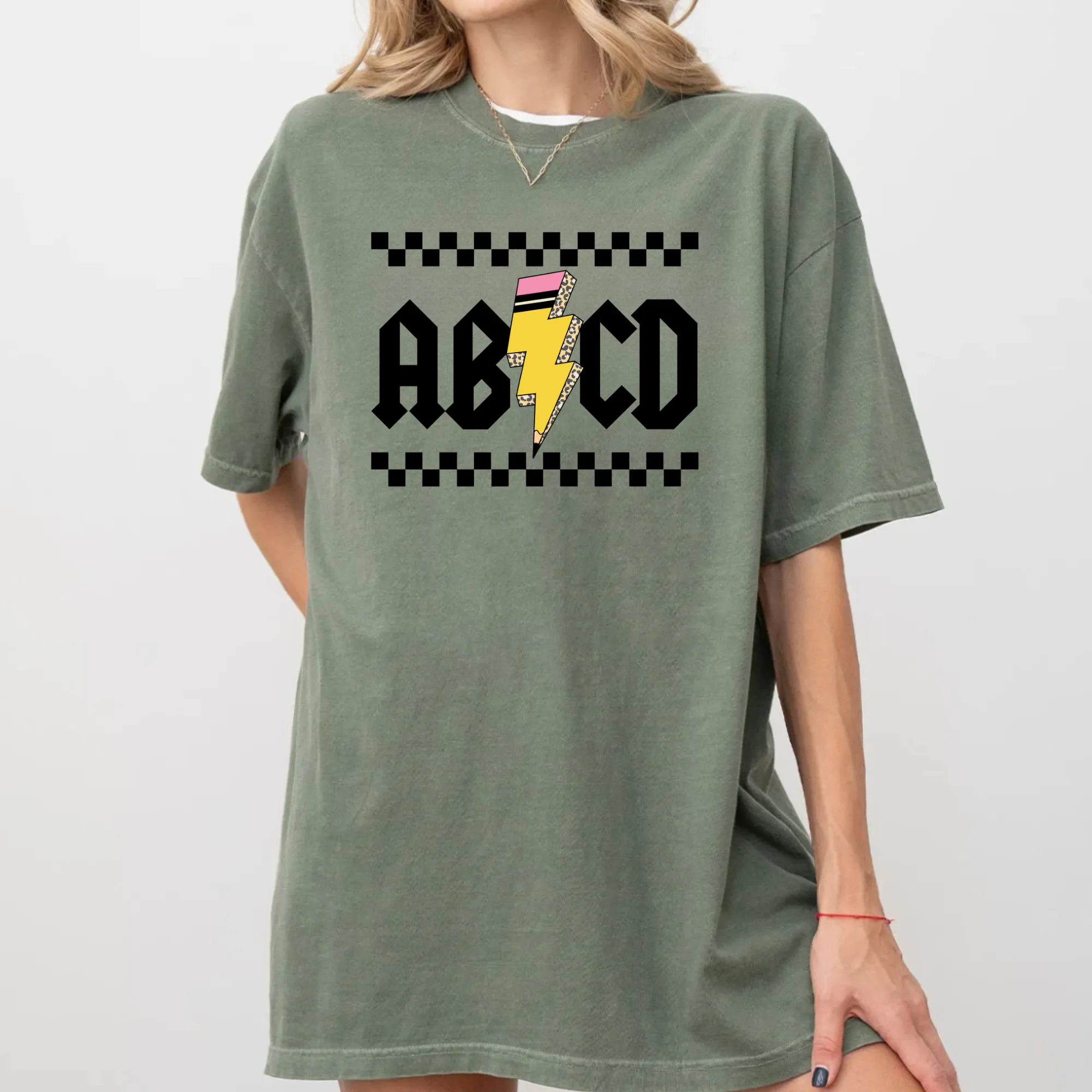 ABCD Teacher Tshirt