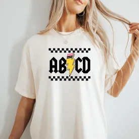 ABCD Teacher Tshirt