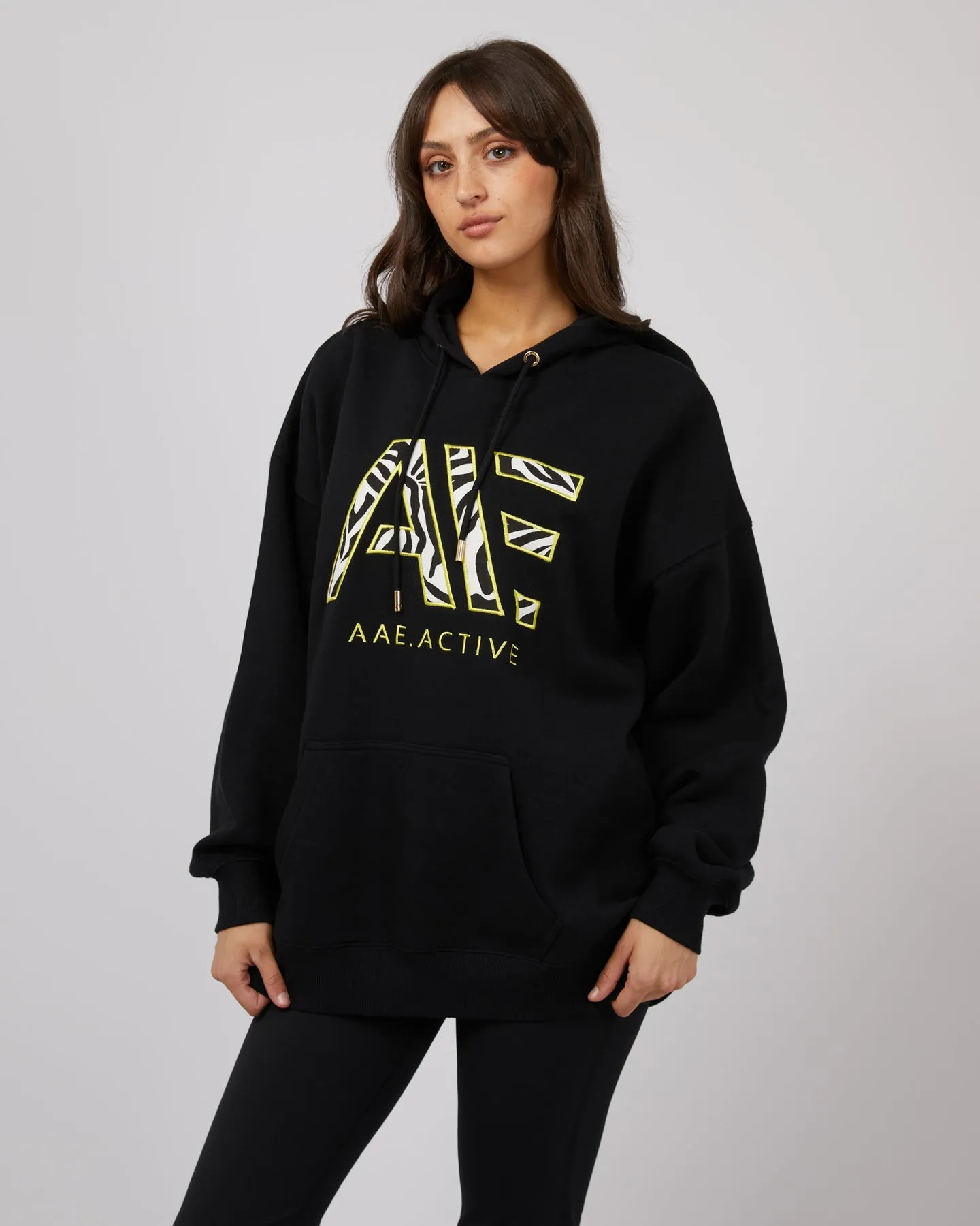 All About Eve Parker Active Hoody Black