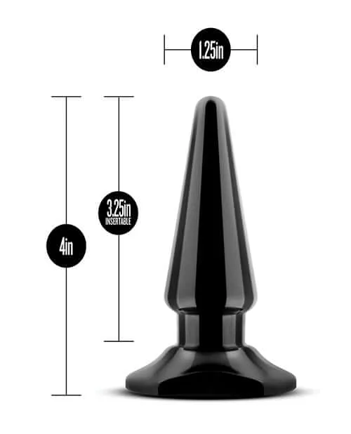 Anal Adventures Easy Plug Black: Your Gateway to New Sensations!