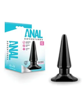 Anal Adventures Easy Plug Black: Your Gateway to New Sensations!