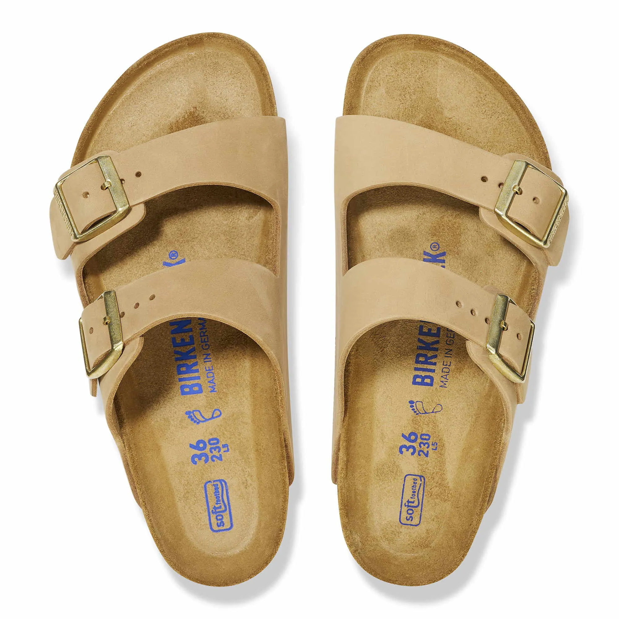 Arizona Soft Footbed Nubuk Leather