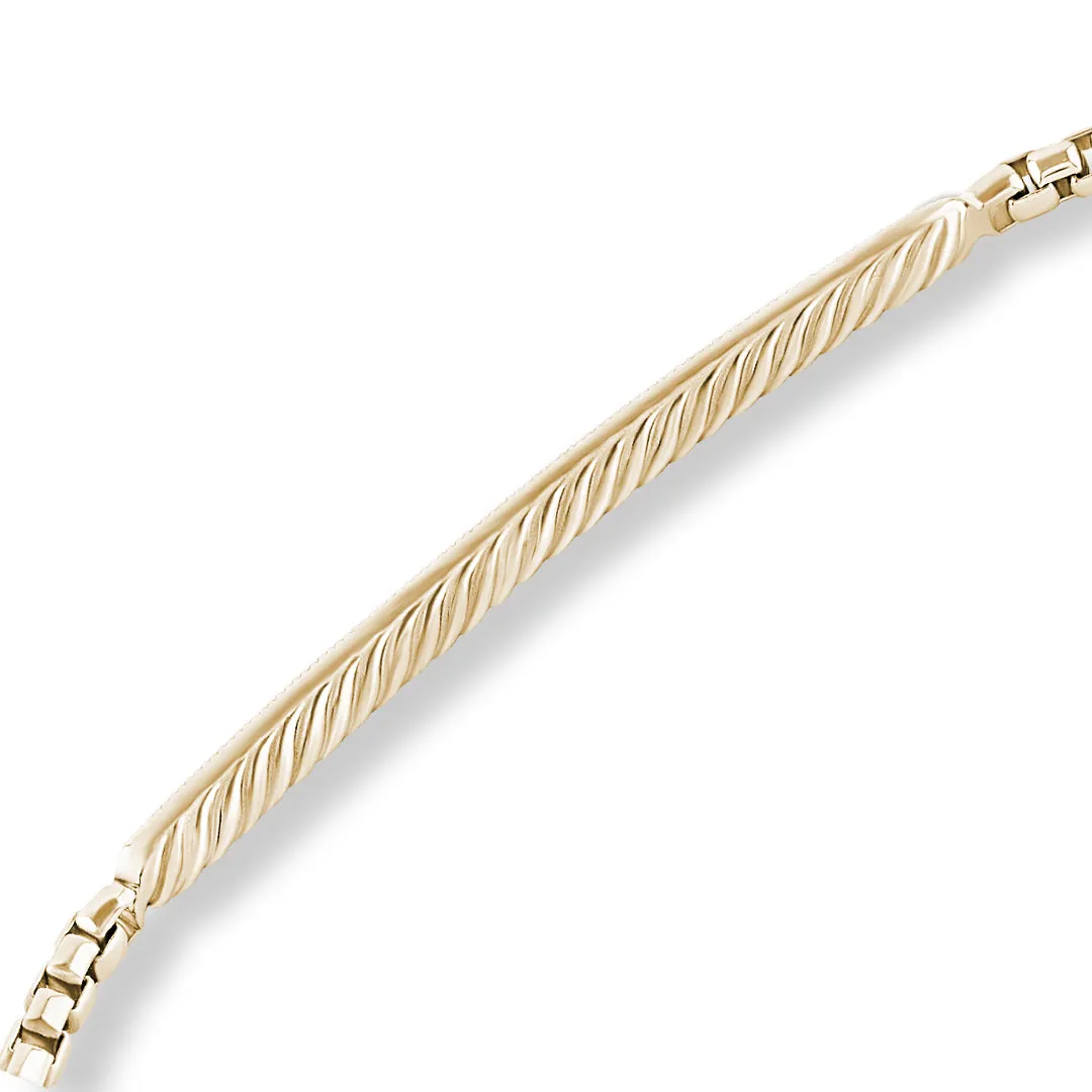 Bar Chain Bracelet in Gold