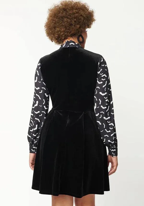 Bat [Black] | VELVET DRESS**