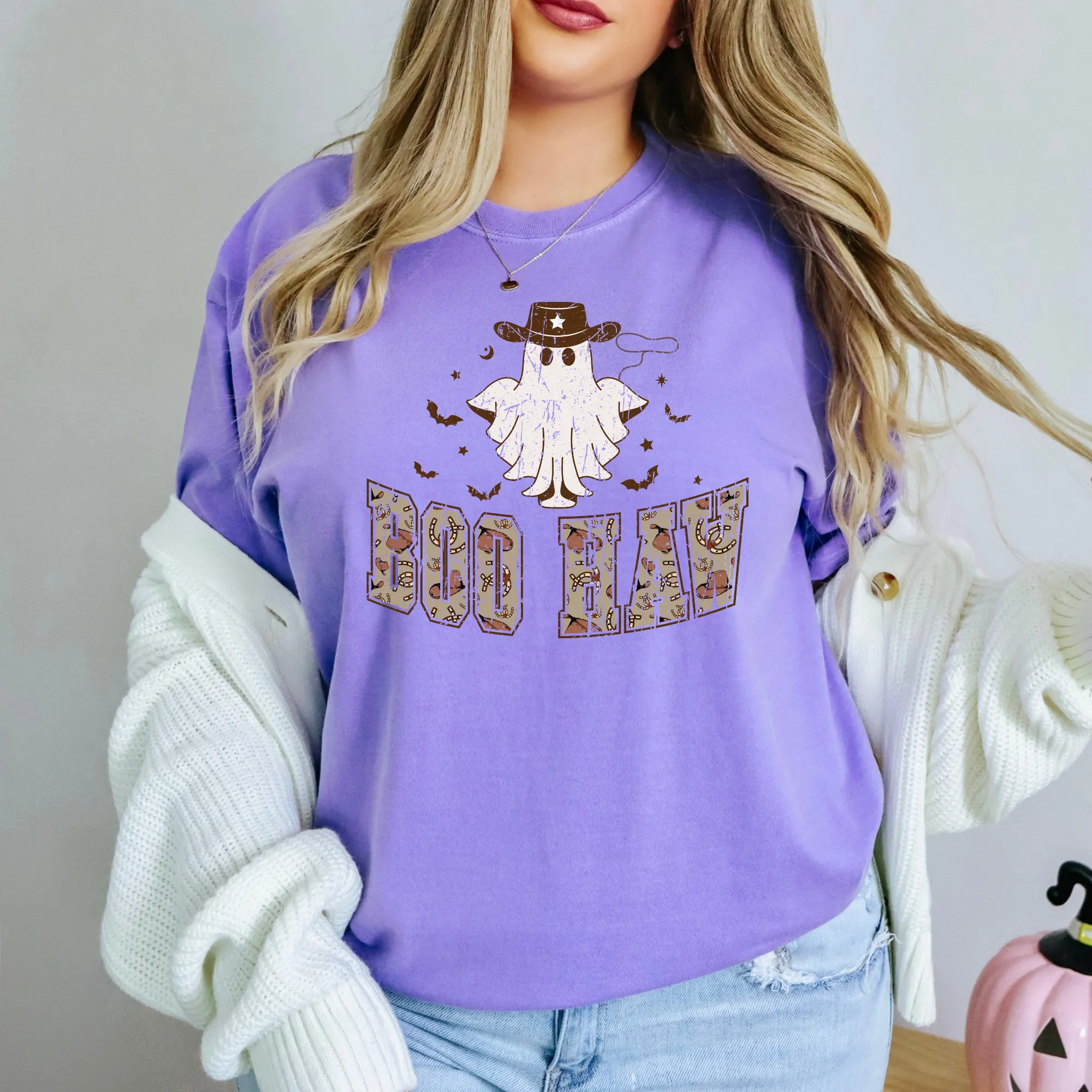 Boo Haw Western Halloween Shirt