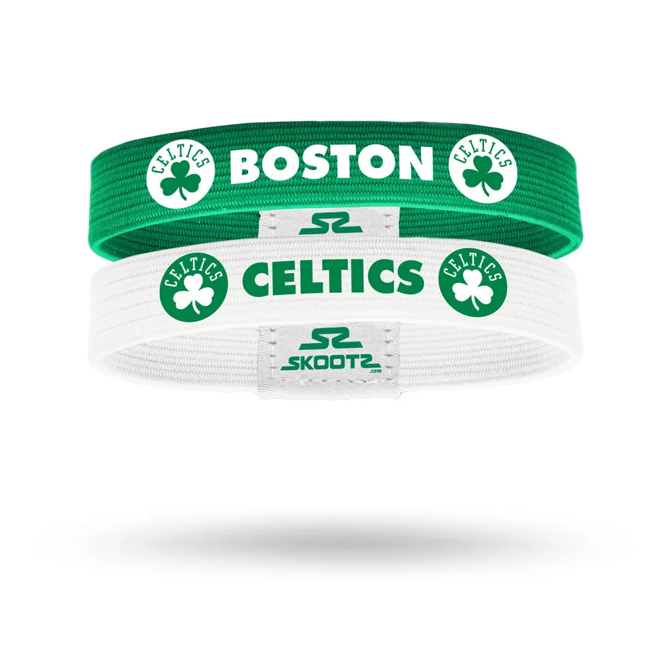 Boston Celtics NBA 2 Pack Wristbands