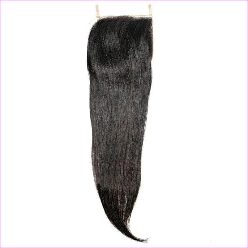 Brazilian Silky Straight Closure 100% Human Hair