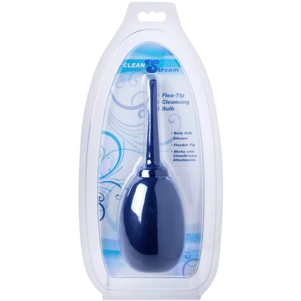 Cleanstream Flex Tip Cleansing Enema Douche Bulb Blue