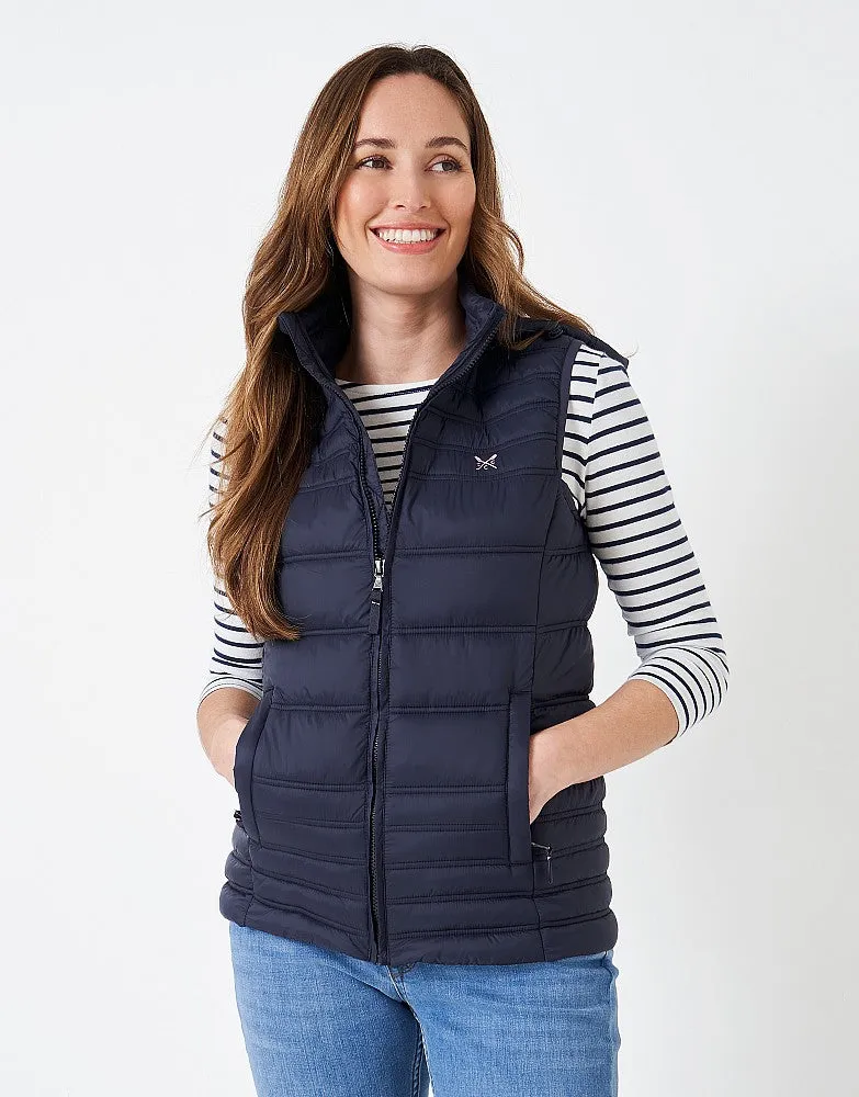 Crew Clothing Ladies Lightweight Padded Gilet