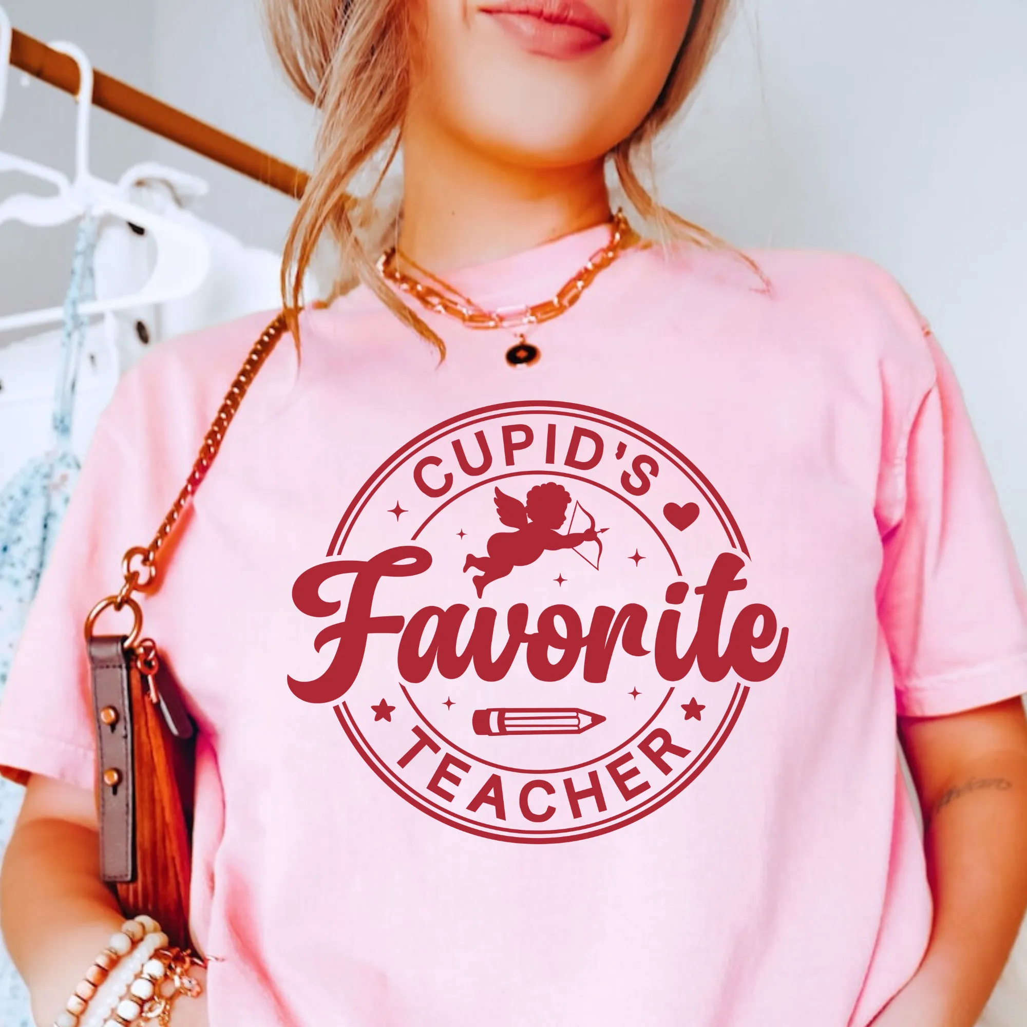 Cupid's Favorite Teacher T-Shirt