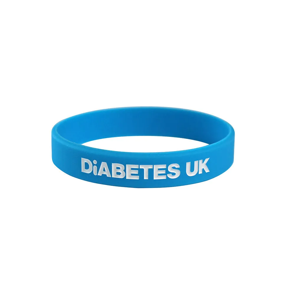 Diabetes UK Wristband - Light Blue