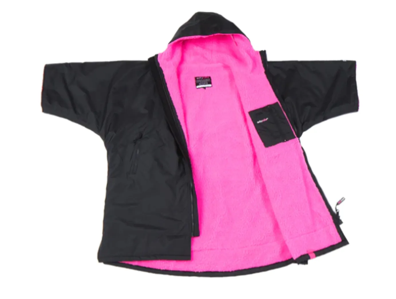 Dryrobe Kids Dryrobe Advance - 5-9 Years - 3 Colourways - Black/Blue, Black/Grey & Black Pink - All in Stock