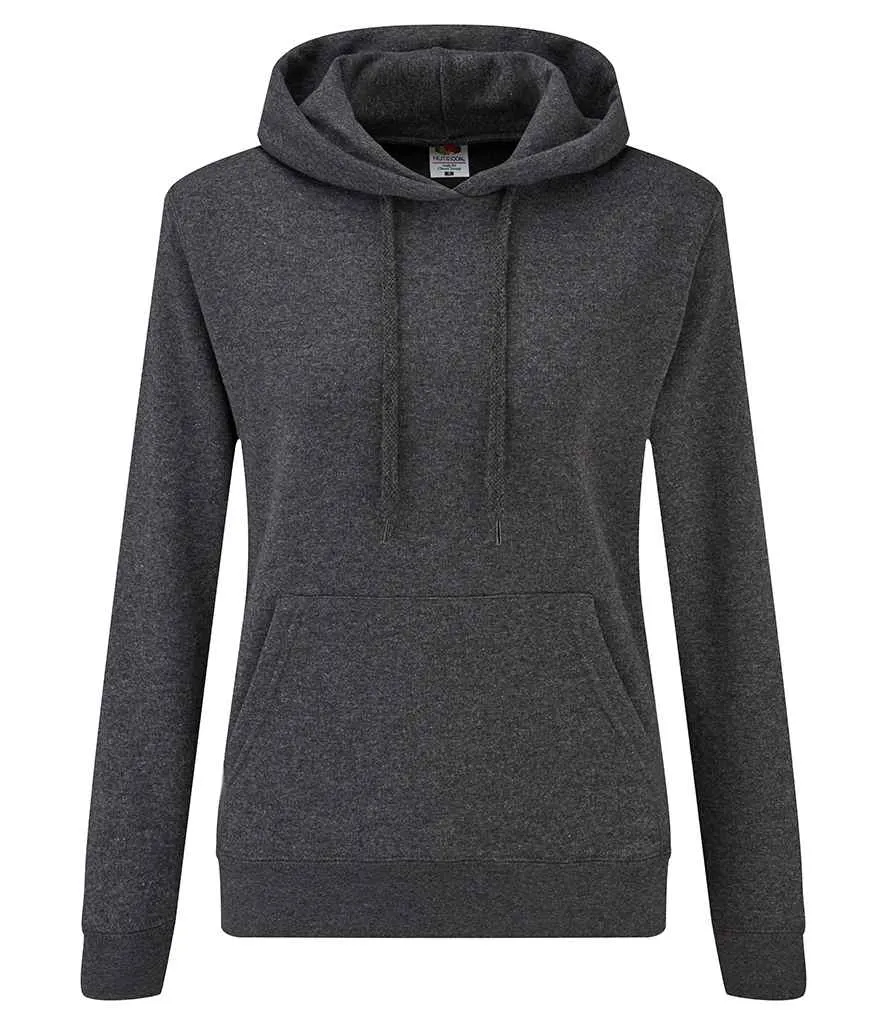 Fruit of the Loom Classic Lady Fit Hooded Sweatshirt