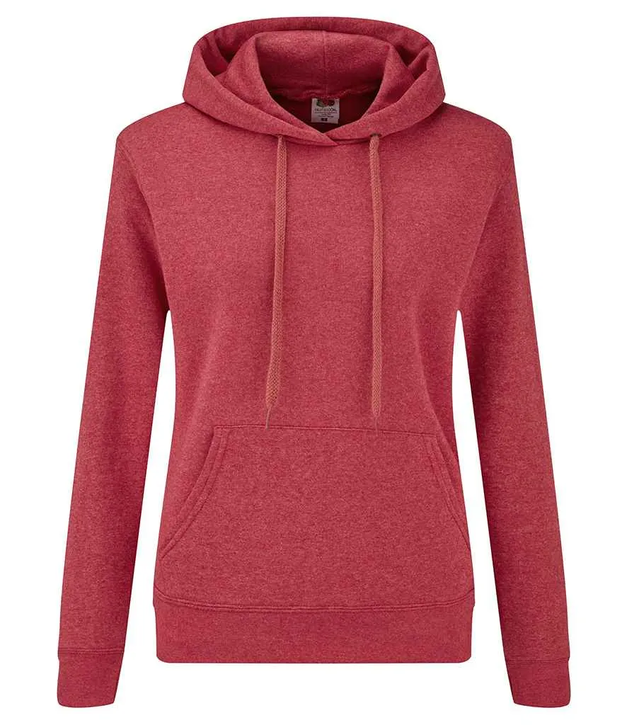 Fruit of the Loom Classic Lady Fit Hooded Sweatshirt