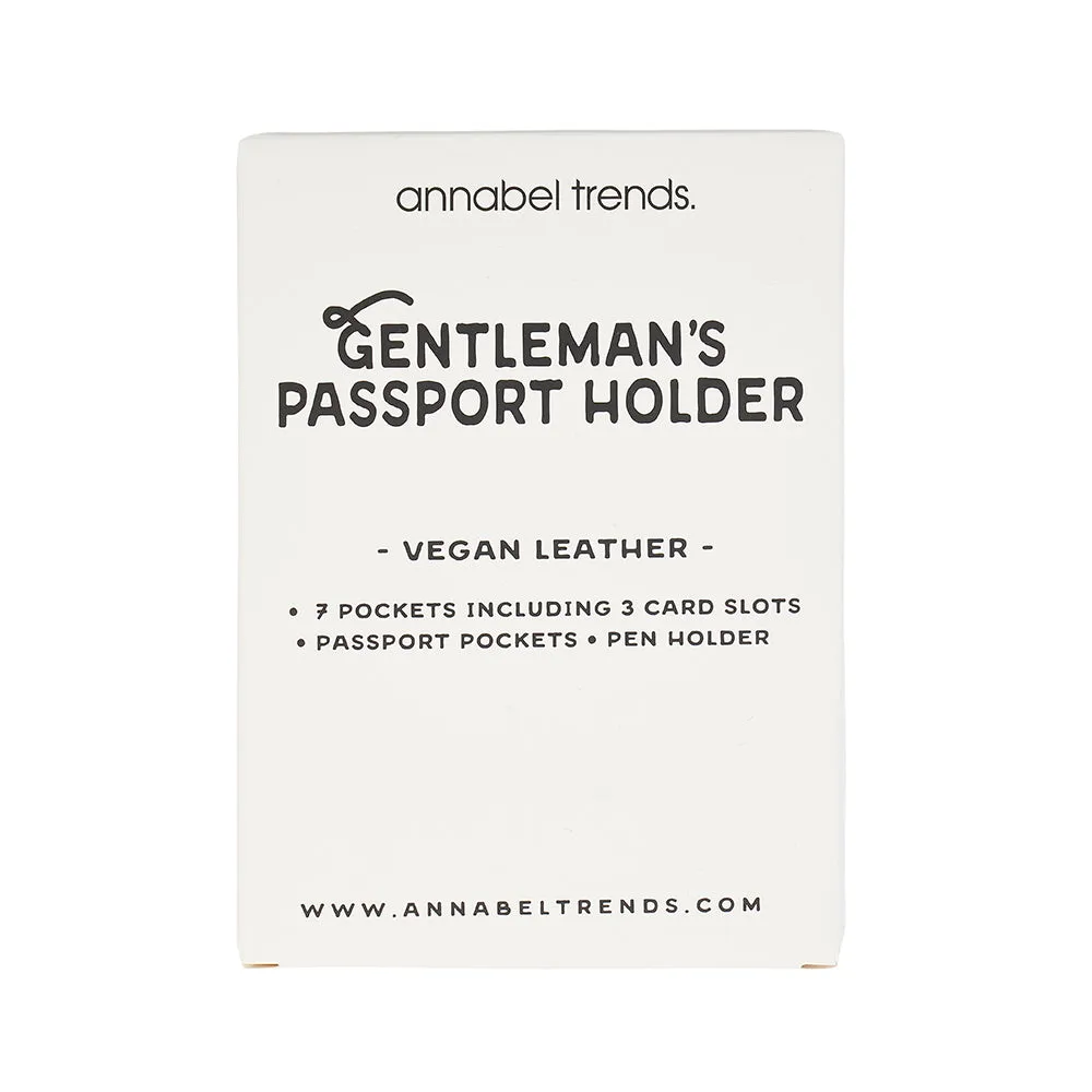 Gentlemans Passport Holder