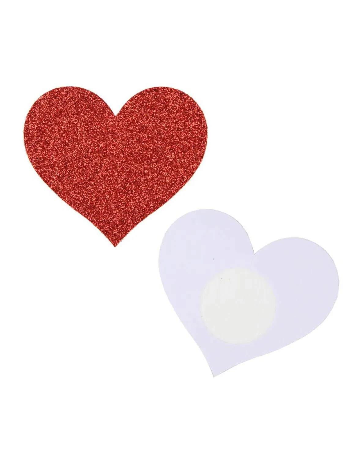 Glitzy Heart Nipple Pasties