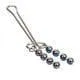 Intimate Play Non Piercing Beaded Clitoral Jewelry Silver