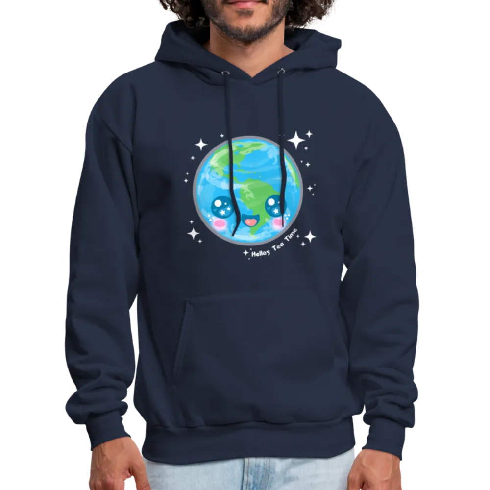 Kawaii Earth Men's Hoodie