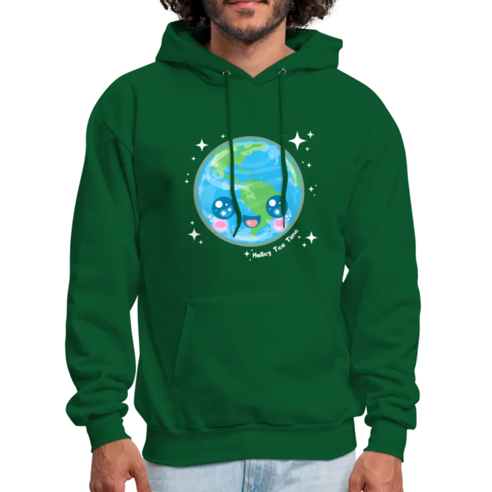 Kawaii Earth Men's Hoodie