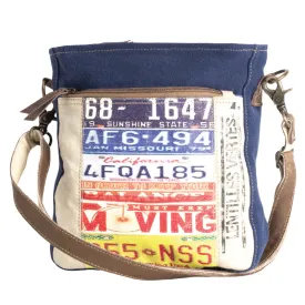 License Plate Crossbody