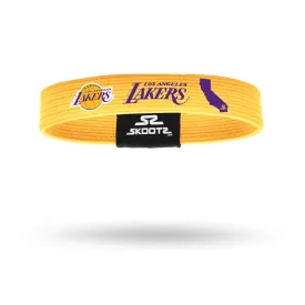 Los Angeles Lakers Rally NBA Wristbands