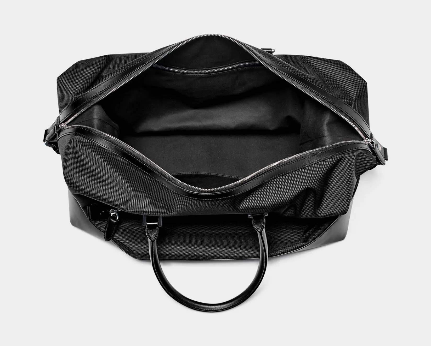 Mens Holdall Black Nylon