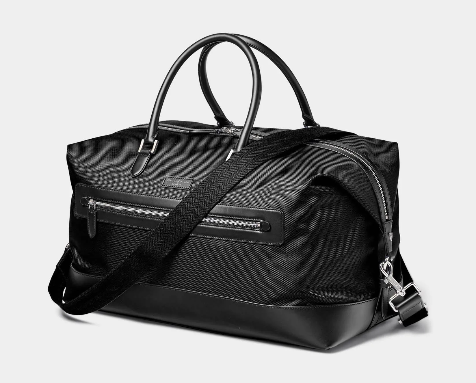 Mens Holdall Black Nylon