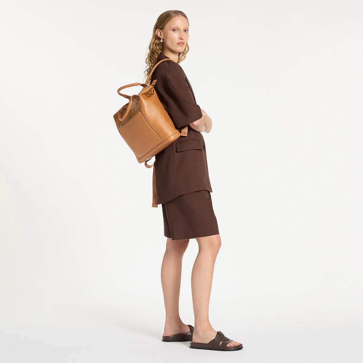 Mini Waves Bag - Tan