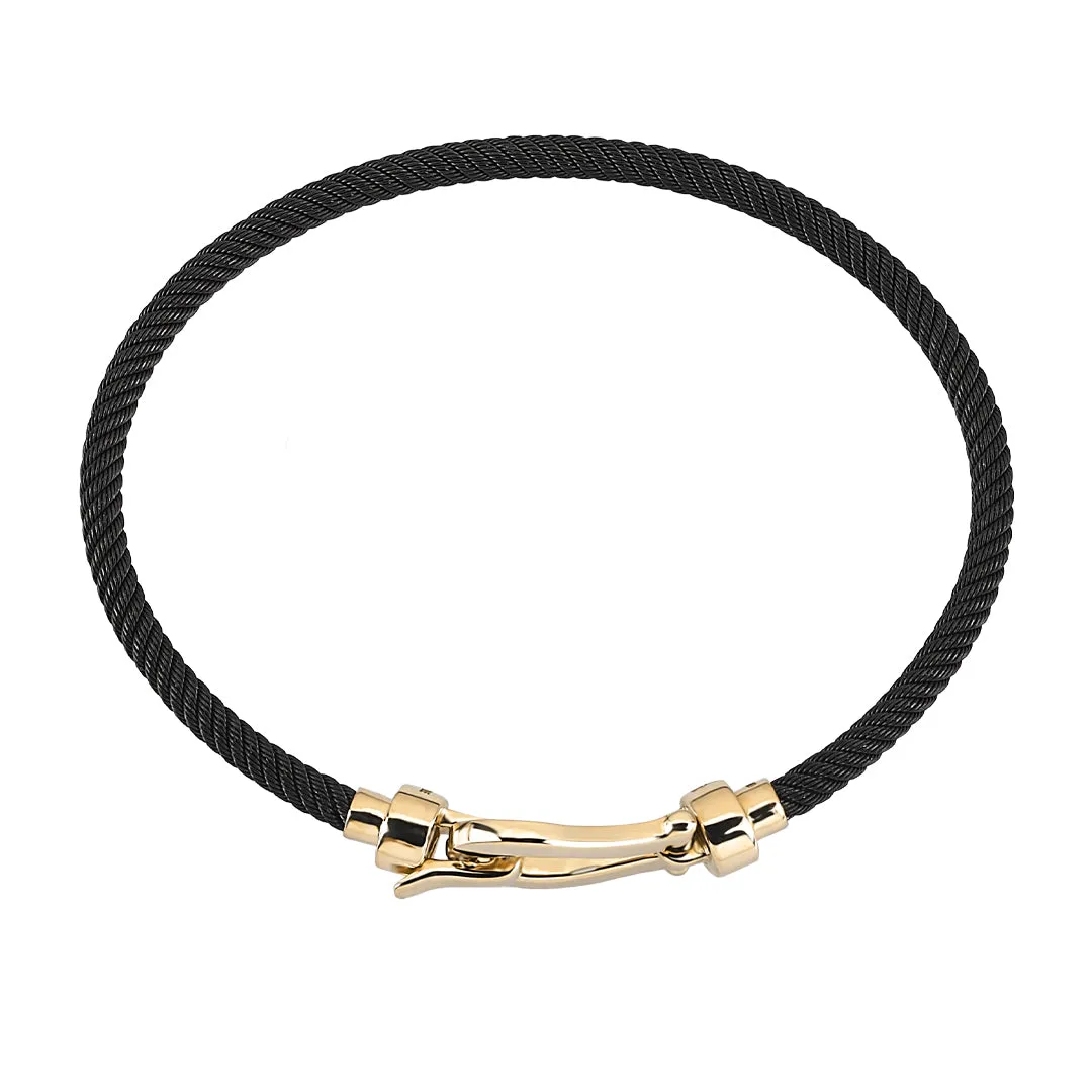 Minimalist Iconic Bangle in Gold