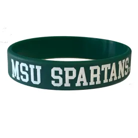 MSU Spartans Silicone Wristband