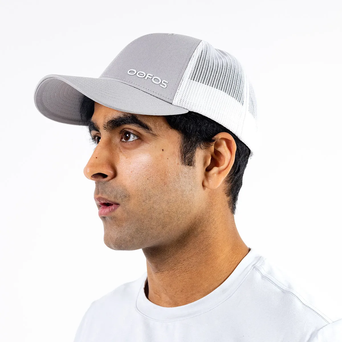 OOsnap Cap Unisex - White Gray