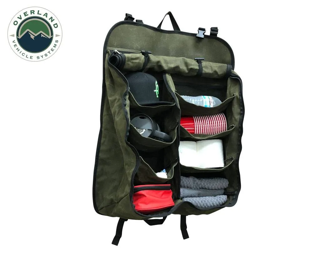 Overland Vehicle Systems Camping Storage Bag - #16 Waxed Canvas | Universal