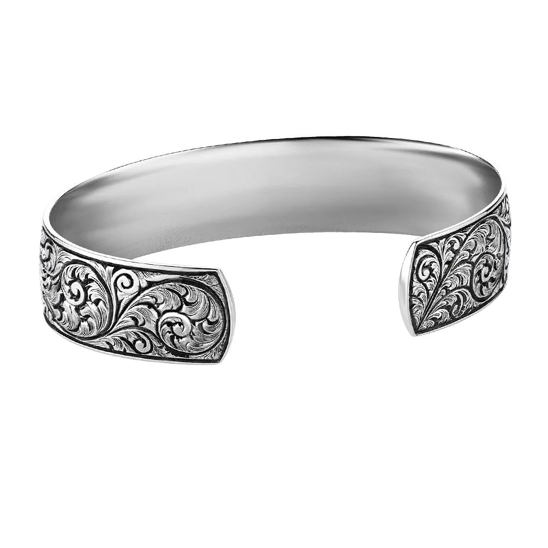 Premium Classic Cuff in Silver