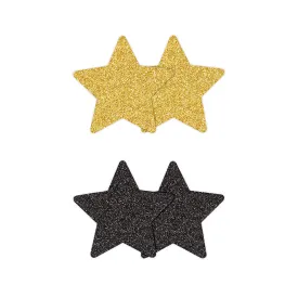 Pretty Pasties - Glitter Stars - 2 Pair