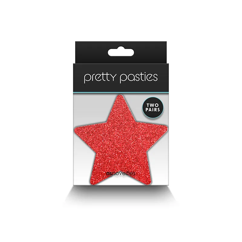 Pretty Pasties - Glitter Stars - 2 Pair