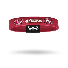 San Francisco 49ers Core NFL Wristbands