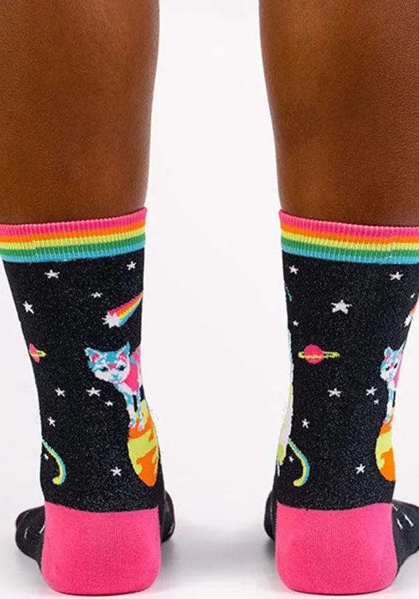 Space Cats | CREW SOCKS