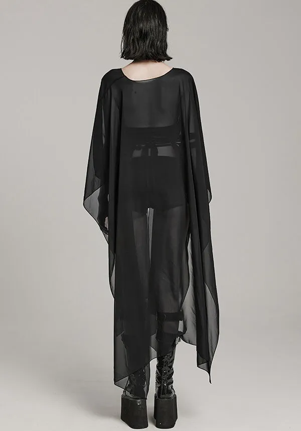 Stevie Sheer [Black] | SHAWL