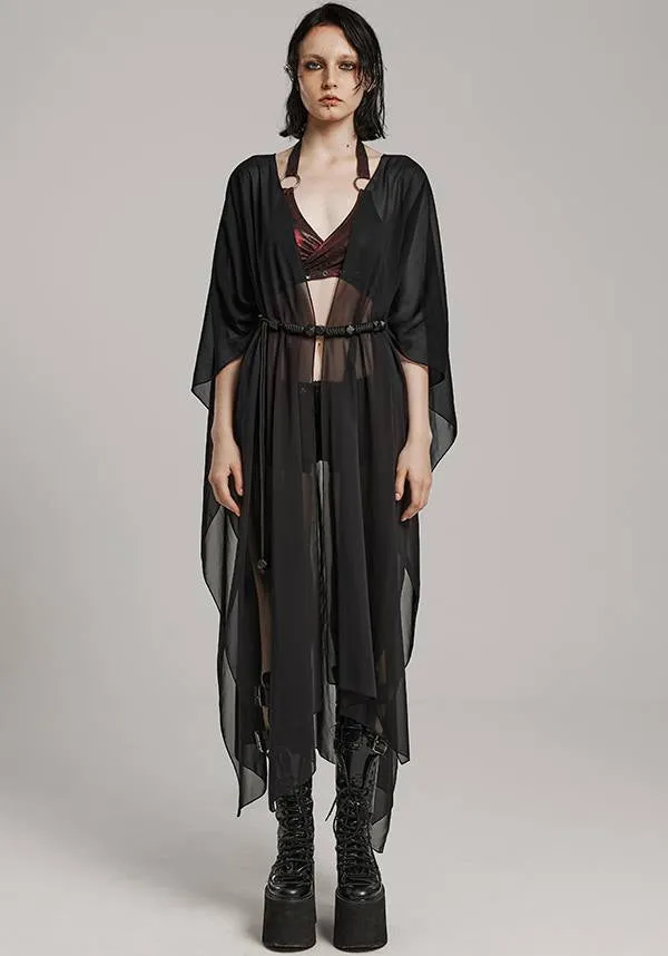 Stevie Sheer [Black] | SHAWL