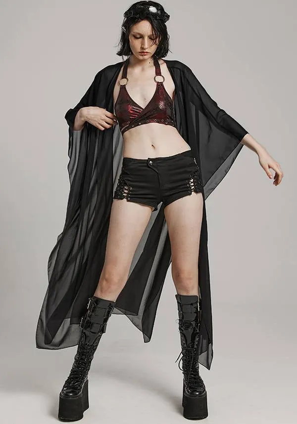 Stevie Sheer [Black] | SHAWL