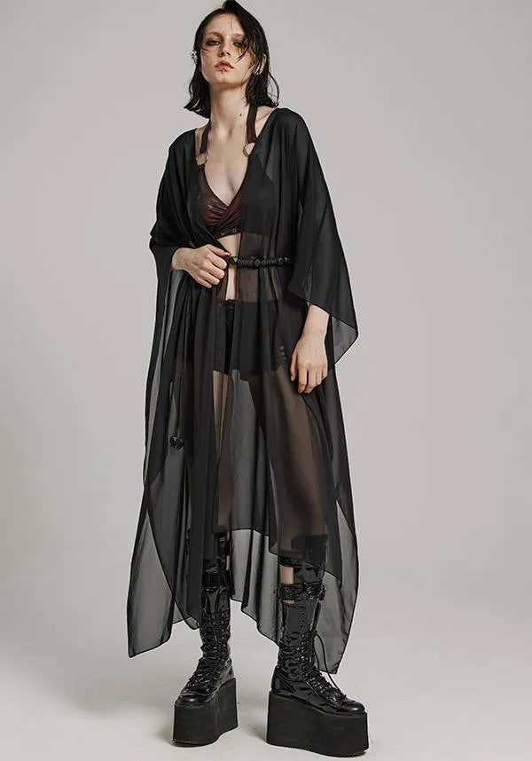 Stevie Sheer [Black] | SHAWL