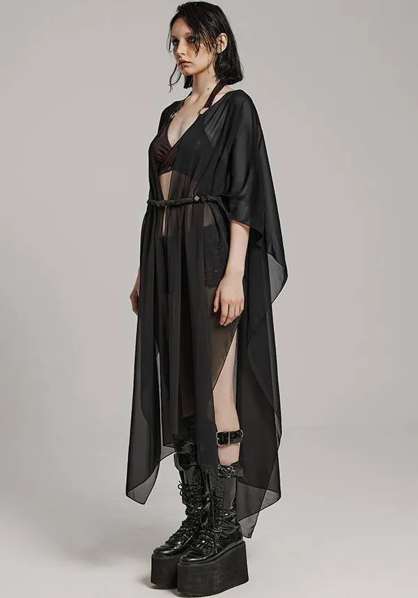 Stevie Sheer [Black] | SHAWL