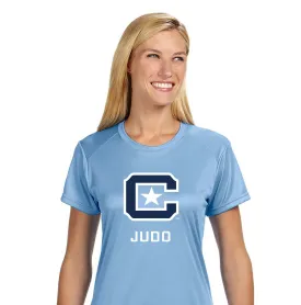 The Citadel, C star Club Sports - Judo, A4 Ladies' Cooling Performance T-Shirt