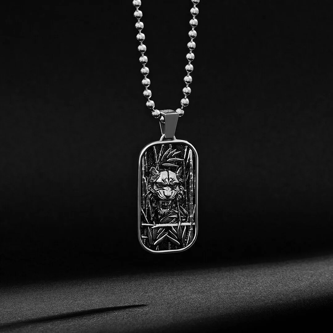 Tiger Pendant in Silver (Pendant only)