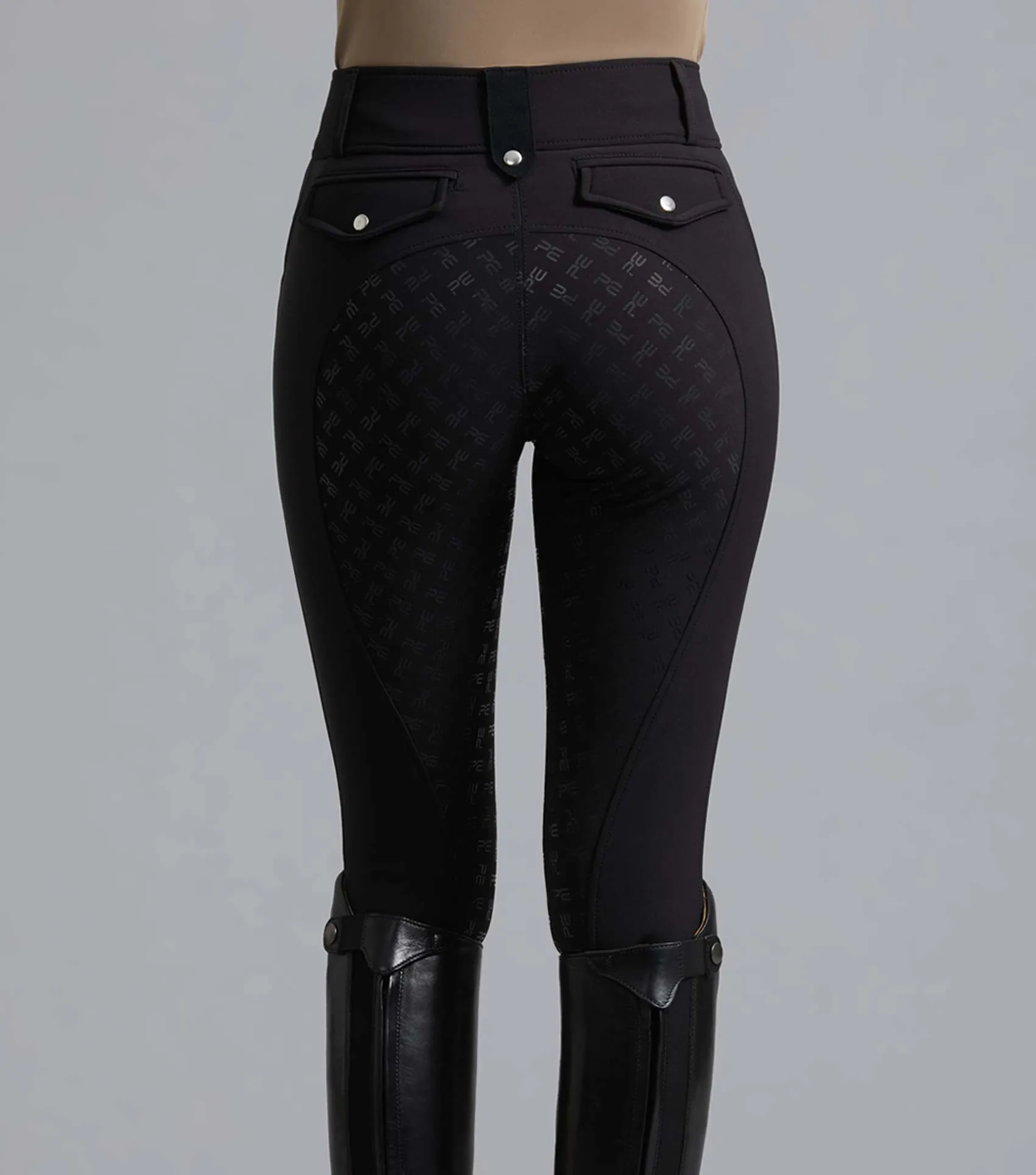 Torino Ladies Full Seat Gel Riding Breeches Black