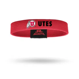 University of Utah (UTES) Red NCAA Wristband