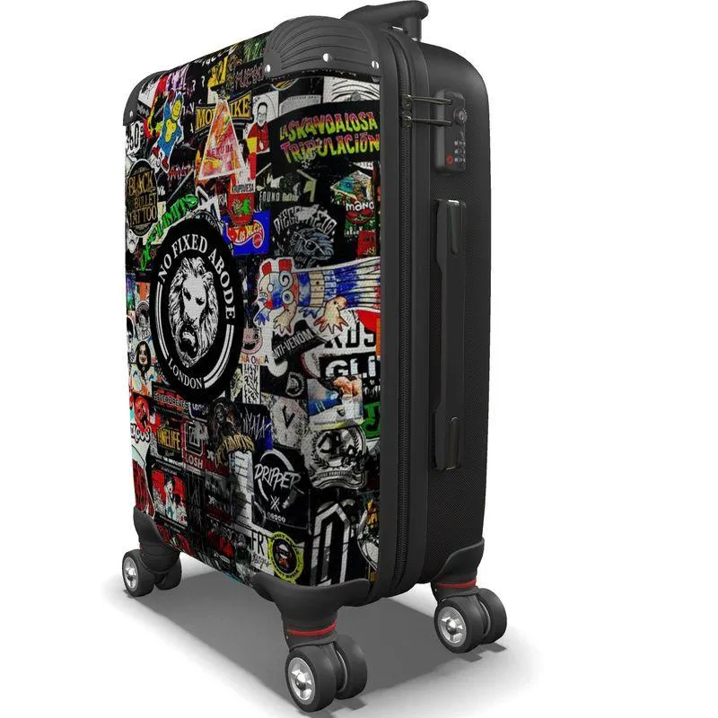 Urban Camouflage Sticker Suitcase