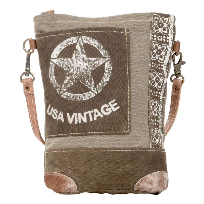 USA Vintage Passport Bag