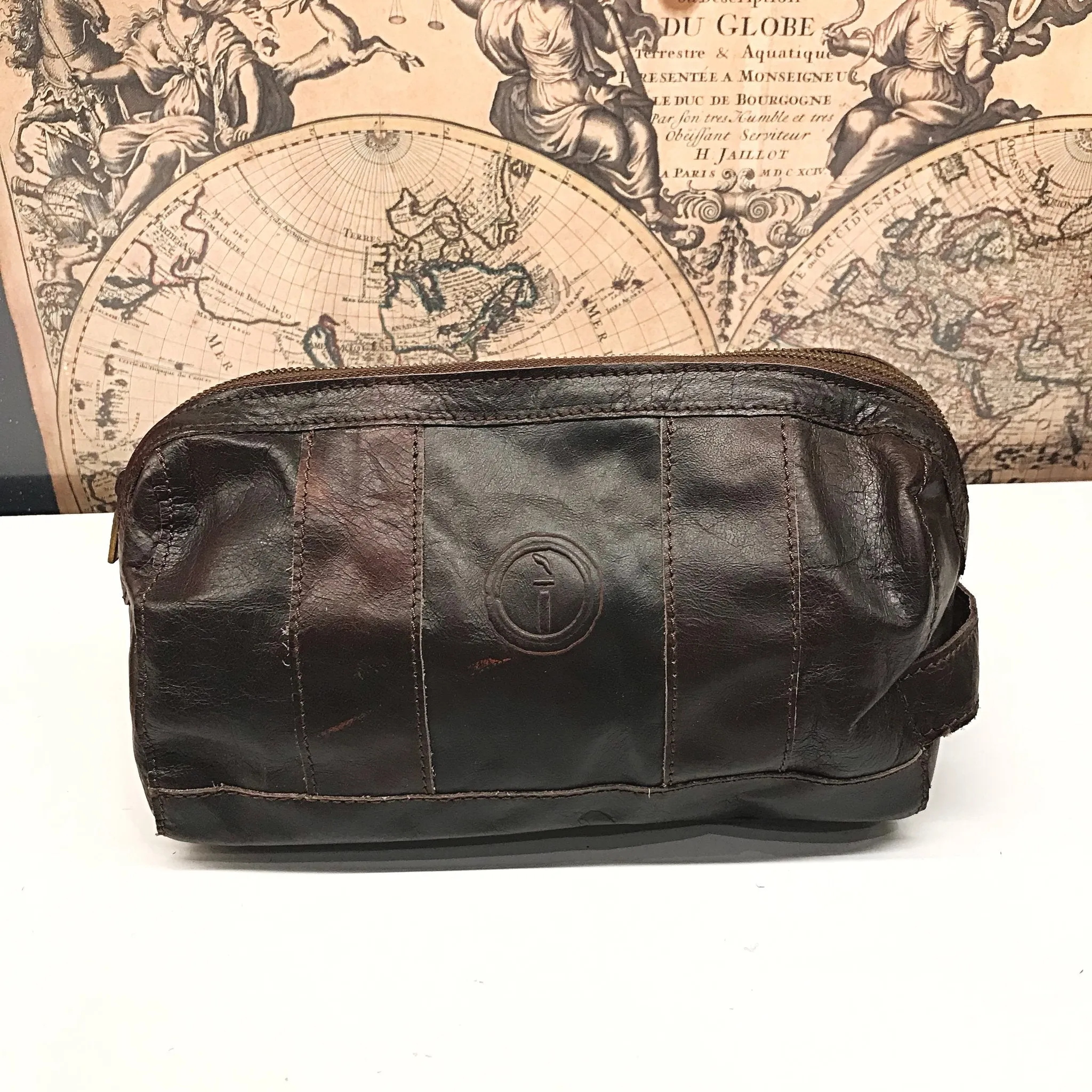 Watson Leather Toiletry Bag