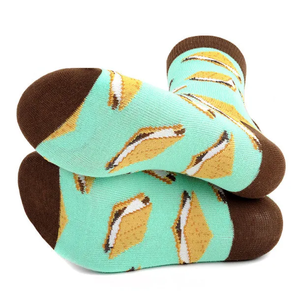 *Women's S'mores Novelty Socks